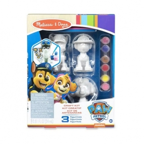 MELISSA AND DOUG Paw Patrol - Керамични фигурки за оцветяване 
